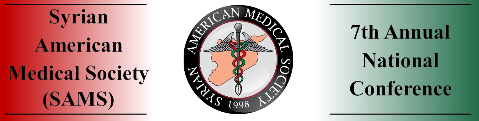 Syrian American Medical Society (SAMS) 7th Annual National Conference Banner